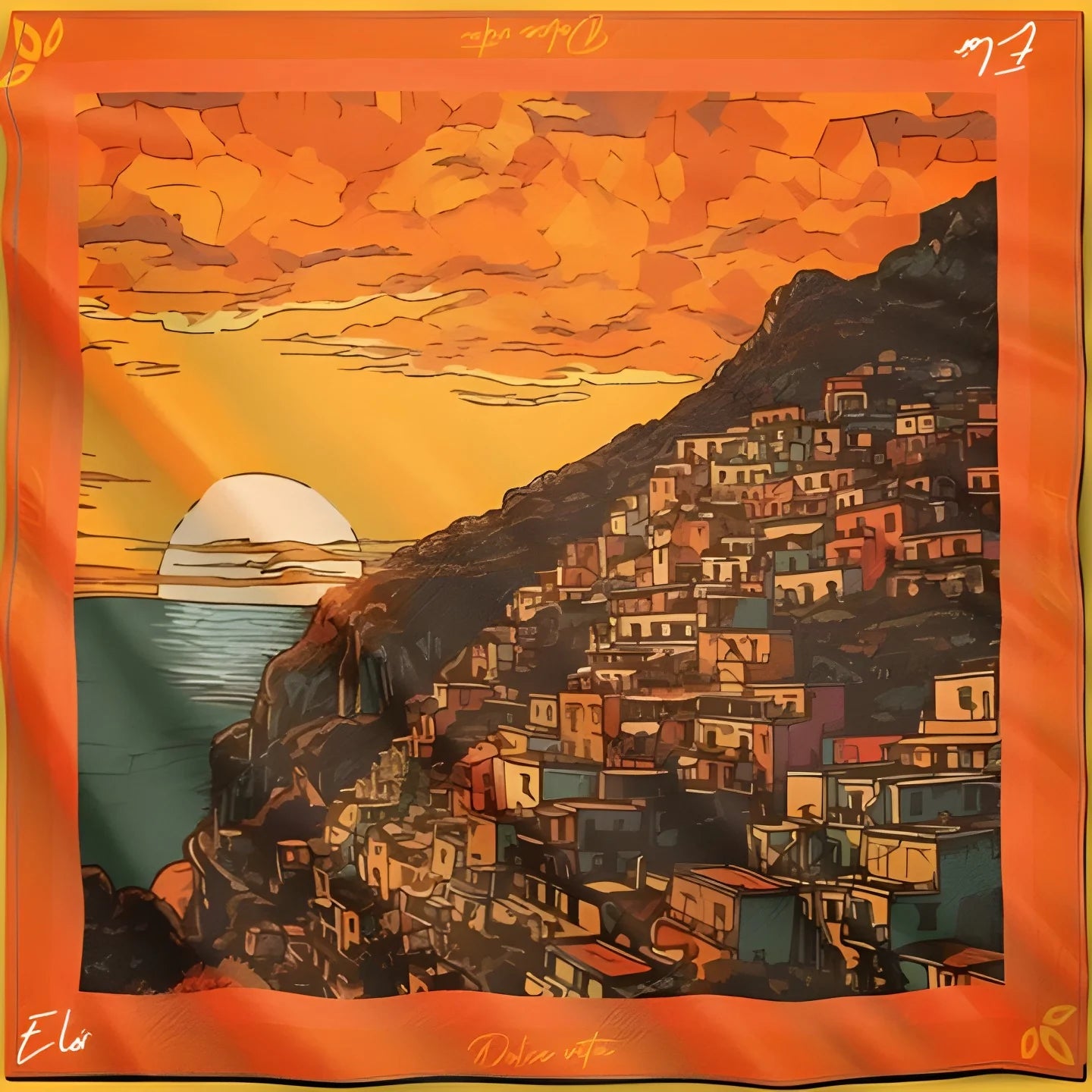 Positano Scarf